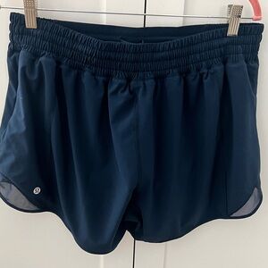 Lululemon Hotty Hot Women's Athletic Shorts Navy Size 14